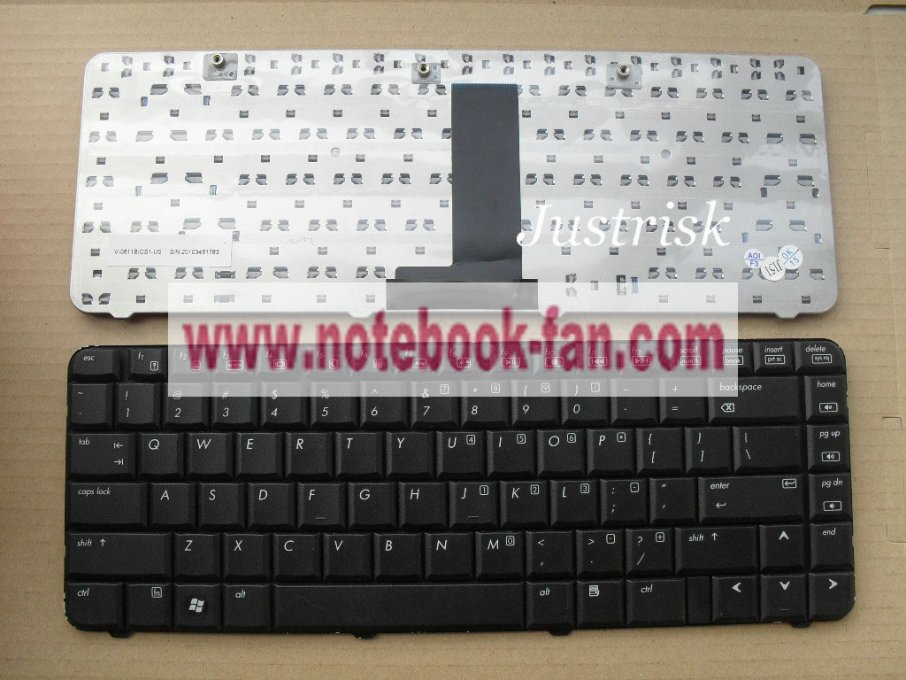 New HP Compaq Presario CQ50 CQ50T CQ50Z G50 US Keyboard Black - Click Image to Close